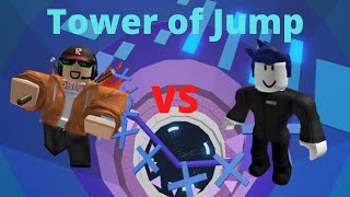 Roblox Tower of Jump MinecraftGam212 Vs. @Builderguy_967 Robux Challenge!