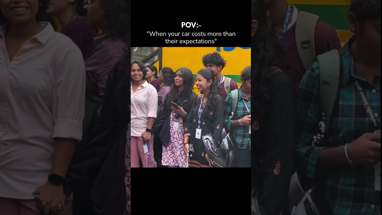 When your car costs more than their expectations