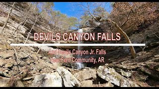 Hike to Devils Canyon Falls in the Arkansas Ozarks