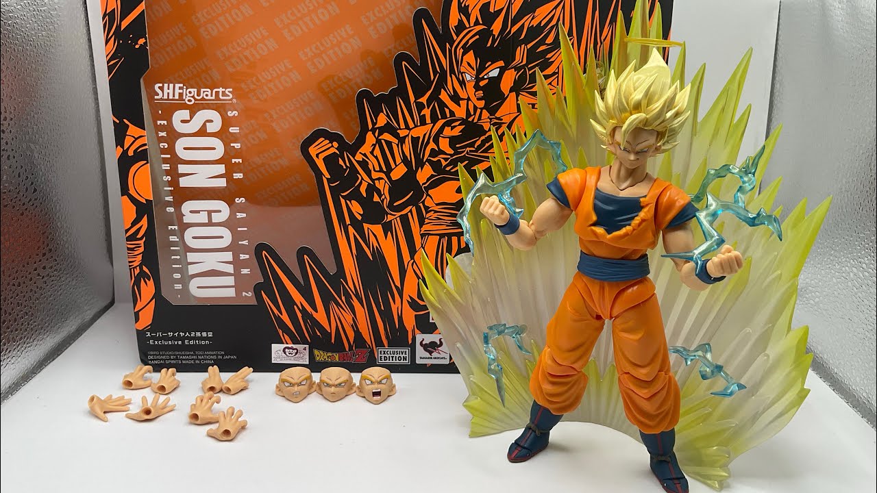 SDCC S.H.Figuarts Super Saiyan 2 Son Goku -Exclusive Edition  -@alstoyreview7343 