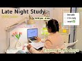 Late night study vlog before exams🤯🍂| Telugu vlogs| 10 hrs of productive study 📚 #shavlogs