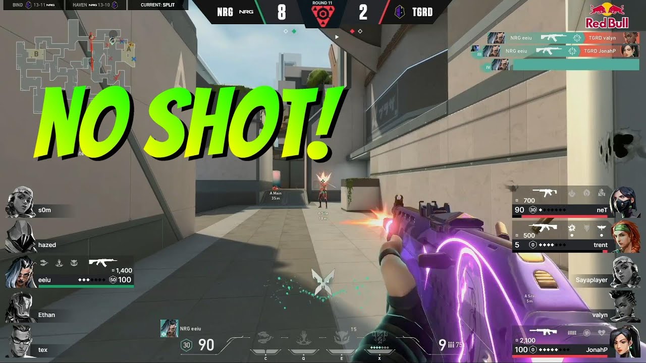 NRG Eeiu 1v5! Insane ACE Clutch!