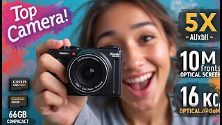 5K Vlogging Camera Review: 10X Zoom & 56MP Selfie Lens screenshot 5