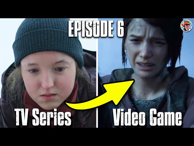THE LAST OF US Episode 6 Side By Side Scene Comparison (NO