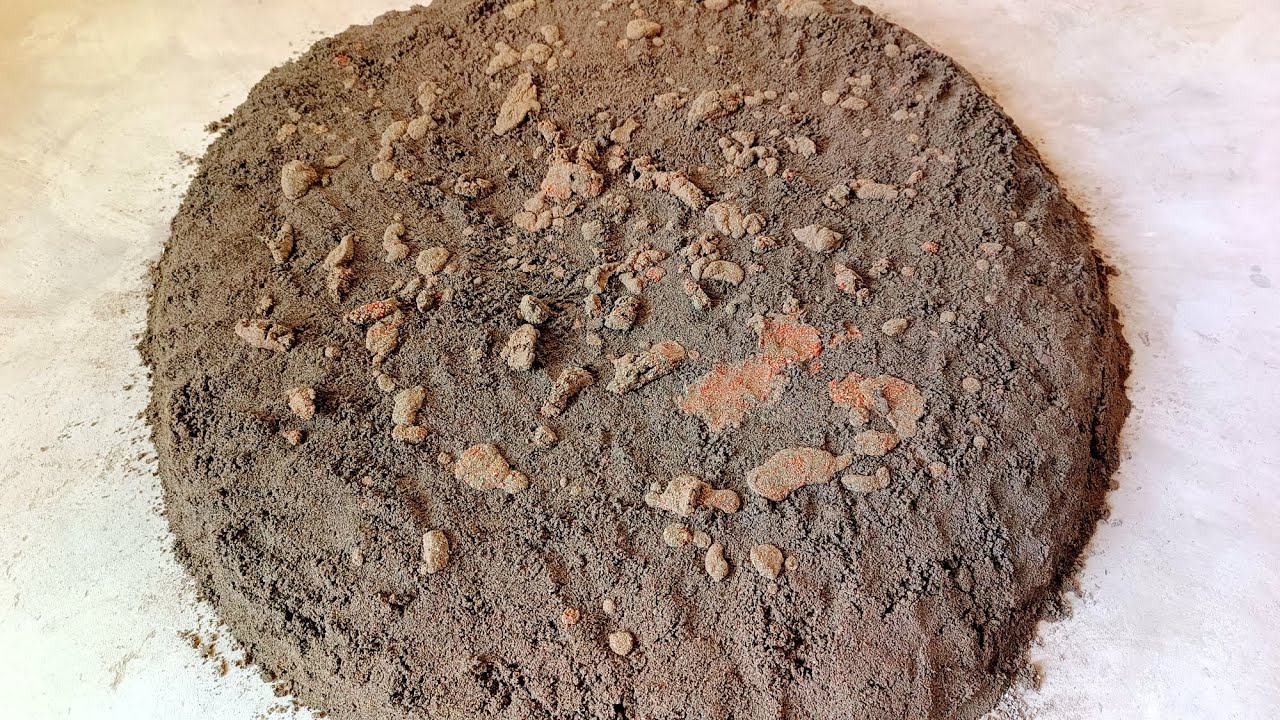 🤩 New Pizza 🍕Blast  Red Sand After A Long Time Super Dusty😷 Soft Crispy Silky Fry Floor Crumbling😴