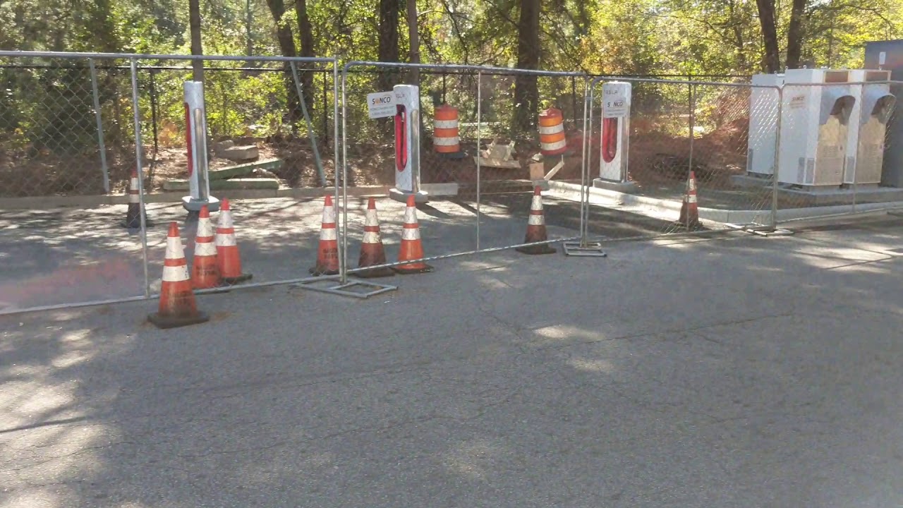 NEW Tesla Supercharger in Raleigh, North Carolina! YouTube