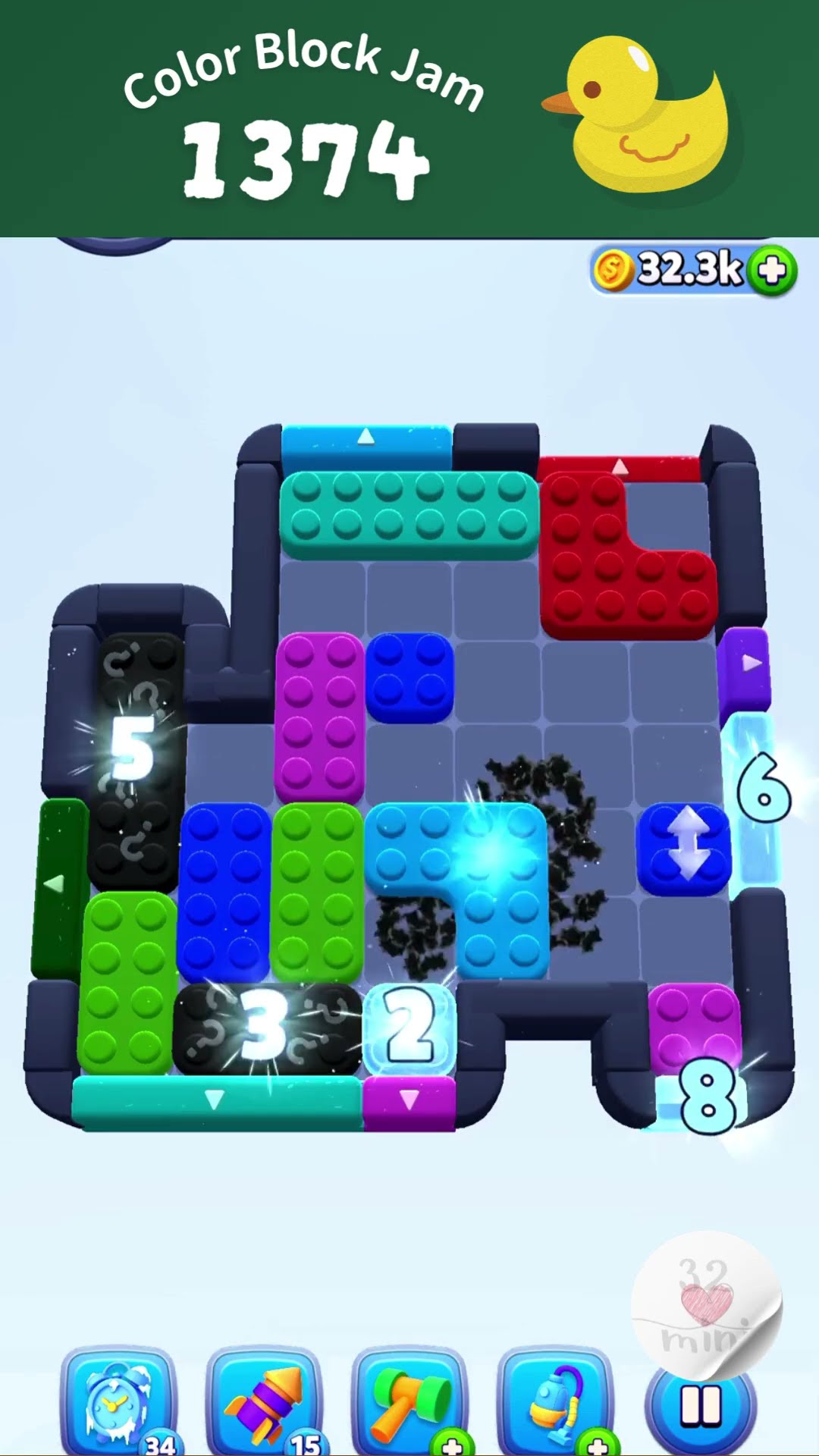 Color Block Jam 1374 - YouTube