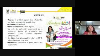 SESIÓN INFORMATIVA - CUALIFICACIÓN SABER PRO Y TYT 2026-2