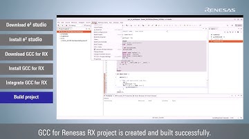 e² studio on Linux Quick Start Guide  - Install e² studio and GCC for RX Toolchain