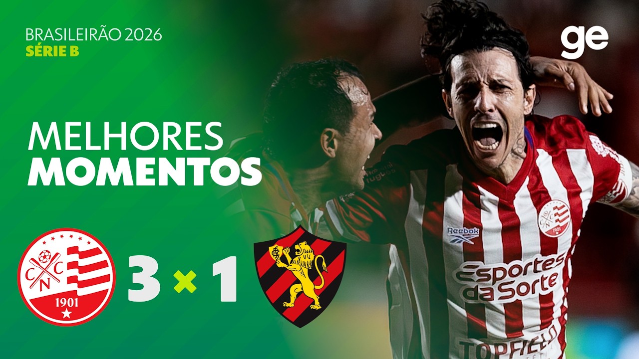 NÁUTICO 3 X 1 SPORT | MELHORES MOMENTOS | 30ª RODADA BRASILEIRÃO SÉRIE B 2026 | ge.globo