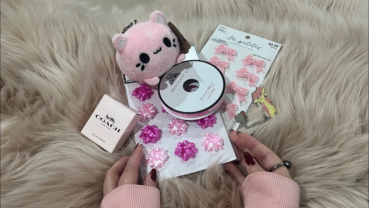 ASMR All Pink Themed for Valentines💌Guaranteed 100% Relaxation💤