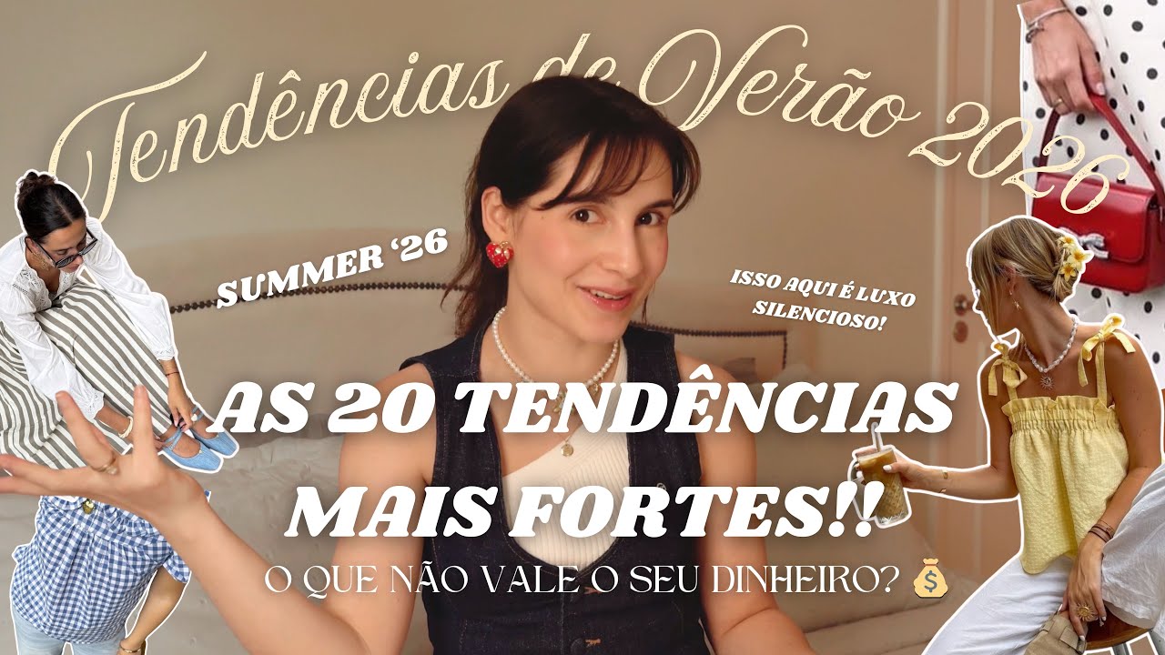 O Guia DEFINITIVO do Verão 2026: Cores, Looks e as Tendências que valem a pena ☀️🎀