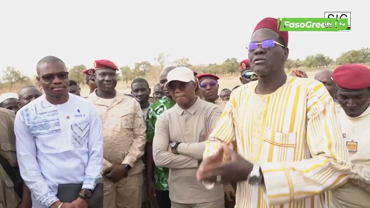 Visite du ministre Ismaël Sombié dans le Nazinon:Un engagement fort pour l’agriculture et l’eau