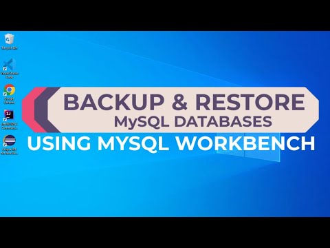 Backup and Restore MySQL Databases using MySQL Workbench [2022]
