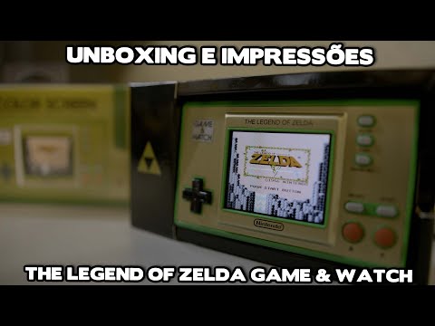 Unboxing e impressões: The Legend of Zelda Game & Watch