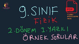 9 Sınıf Fizik 2 Dö..