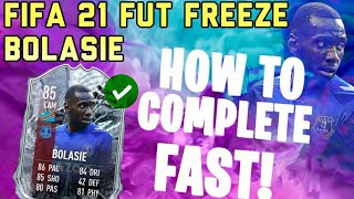 FIFA 21- HOW TO FINISH FUT FREEZE BOLASIE EASY AND QUICK!  فيفا ٢١ فوت فريز احصل على بولازي بسهولة!