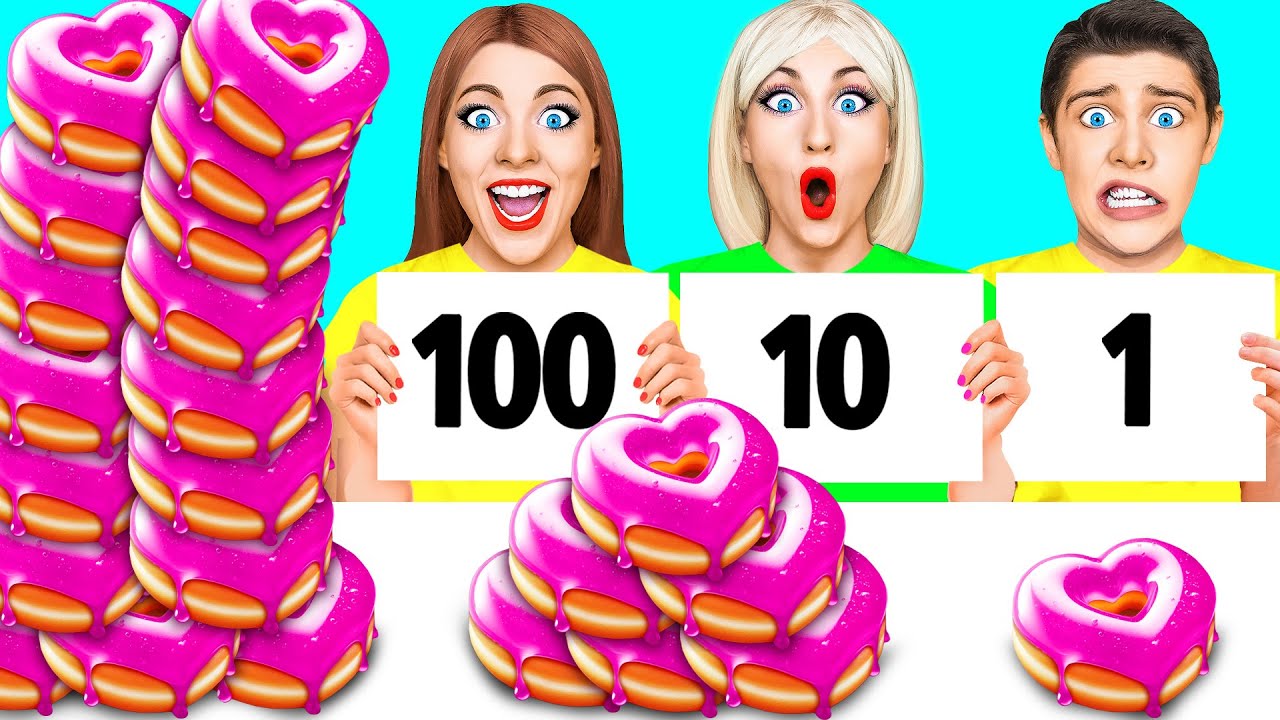 100层巧克力挑战 | 瘋狂挑戰 Multi DO Best