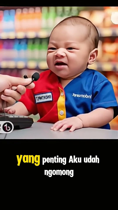😂 BAYI INI SPILL SUARA BUAYA BETINA‼️ GAK KUAT LIHATNYA 🤯🤣#bayilucu #ngakak #bayingakak #bayigemes