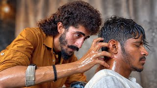 GREATEST HEAD MASSAGE BY YOUNG BARBER | ASMR HEAD, BACK, NECK & EYE MASSAGE | INSTANT SLEEP
