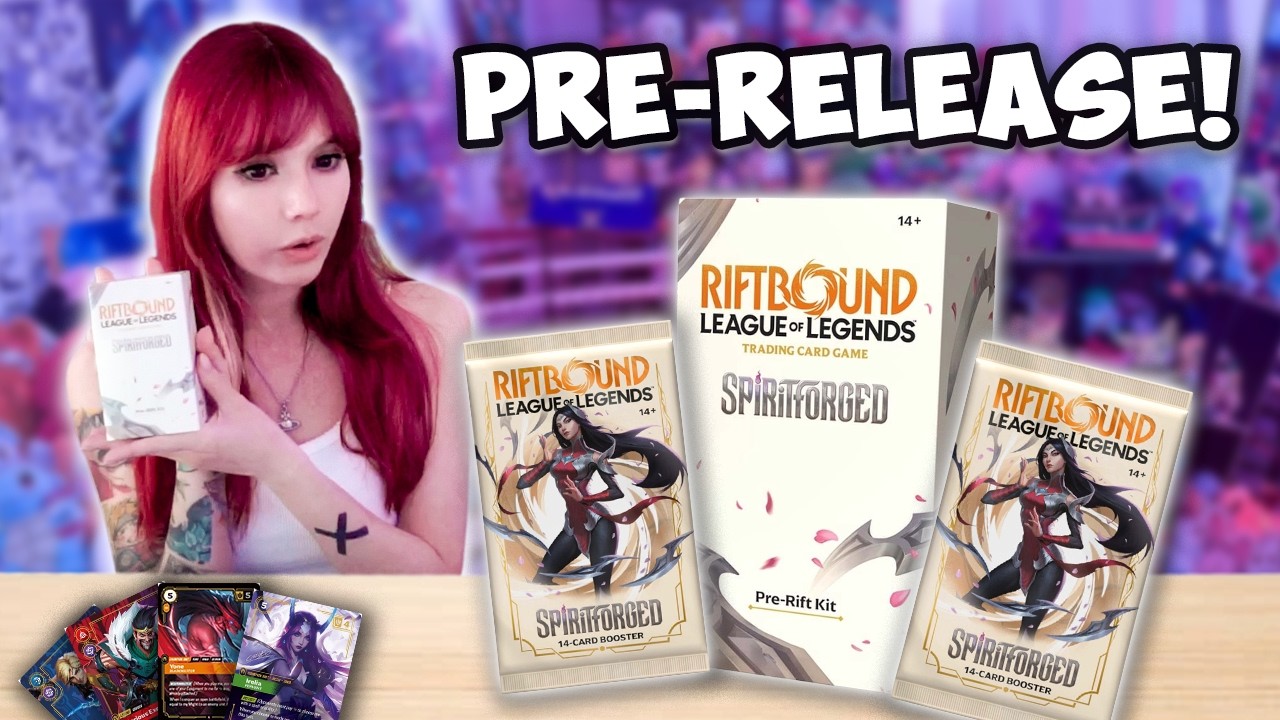 Pink Sprite Riftbound NEW Riftbound Spiritbound Pre-Rift Kit Opening! | Pre-Release - YouTube