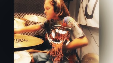 Falling In Reverse - I’m Not a Vampire (Drums cover), 11 YO