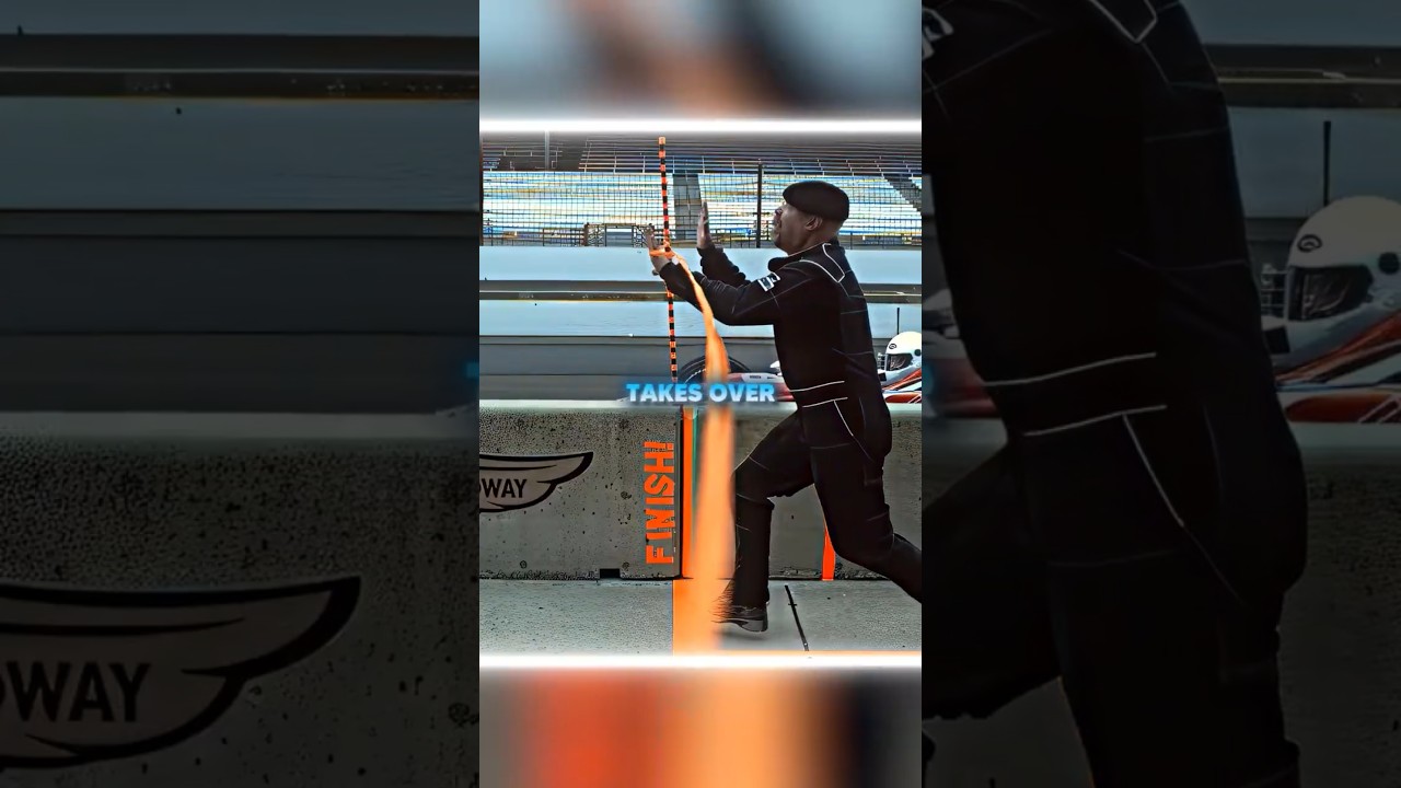 Can A Man Outrun An IndyCar In A 30-Foot Race?