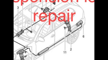Cayenne air suspension repair. Chasis warning message on dashboard gone.