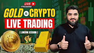 FOREX &amp; CRYPTO LIVE TRADING SESSION | GOLD XAUUSD TRADING | BTC TRADING