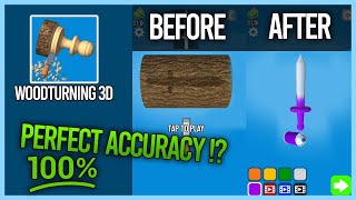 WOODTURNING 3D - PERFECT ACCURACY !? - ANDROID | IOS GAMEPLAY - FULL HD screenshot 5