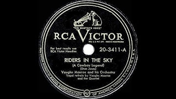 1949 HITS ARCHIVE: Riders In The Sky - Vaughn Monroe (a #1 record)