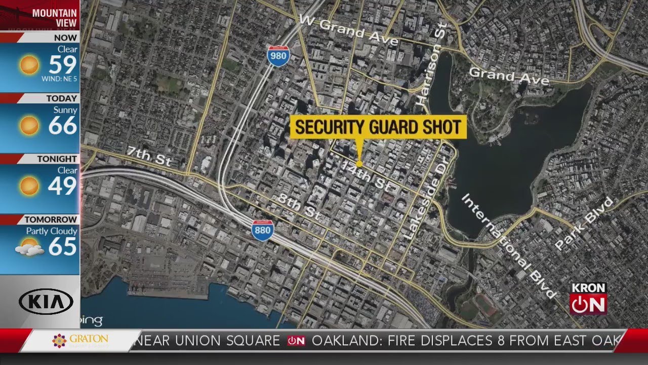KRON4 security guard shot during attempted armed robbery in Oakland ...