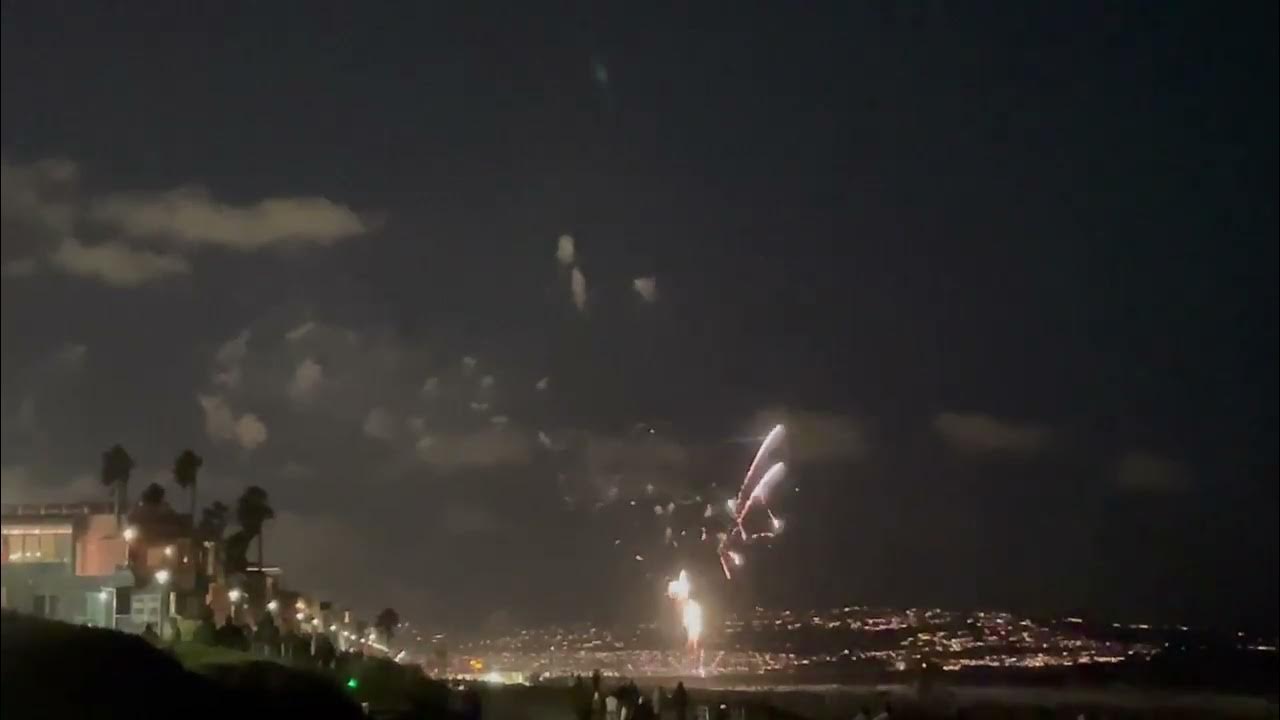 MANHATTAN BEACH CHRISTMAS FIREWORKS SHOW 2022 shorts viral YouTube