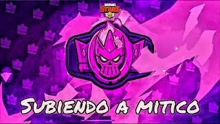 Subiendo a rango Mítico Brawl stars