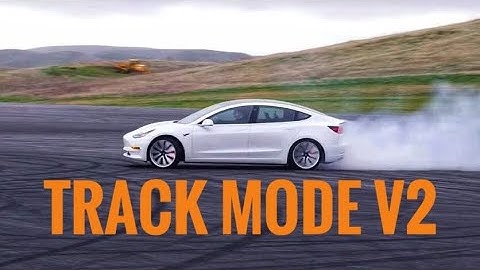 Model 3 Track Mode V2 Update + New Wheels!