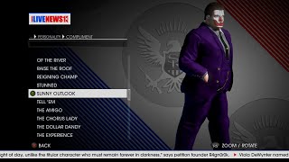 WHITE CRIB PRESS SECRETARY and PRESIDENT DANCE MOVES CUSTOMIZATION SHOWCASE SAINTS 4