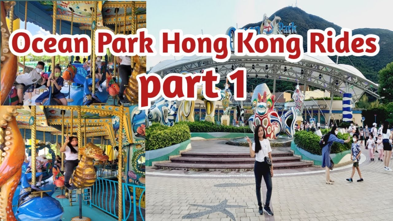 Ocean Park HongKong Rides Part 1 - YouTube