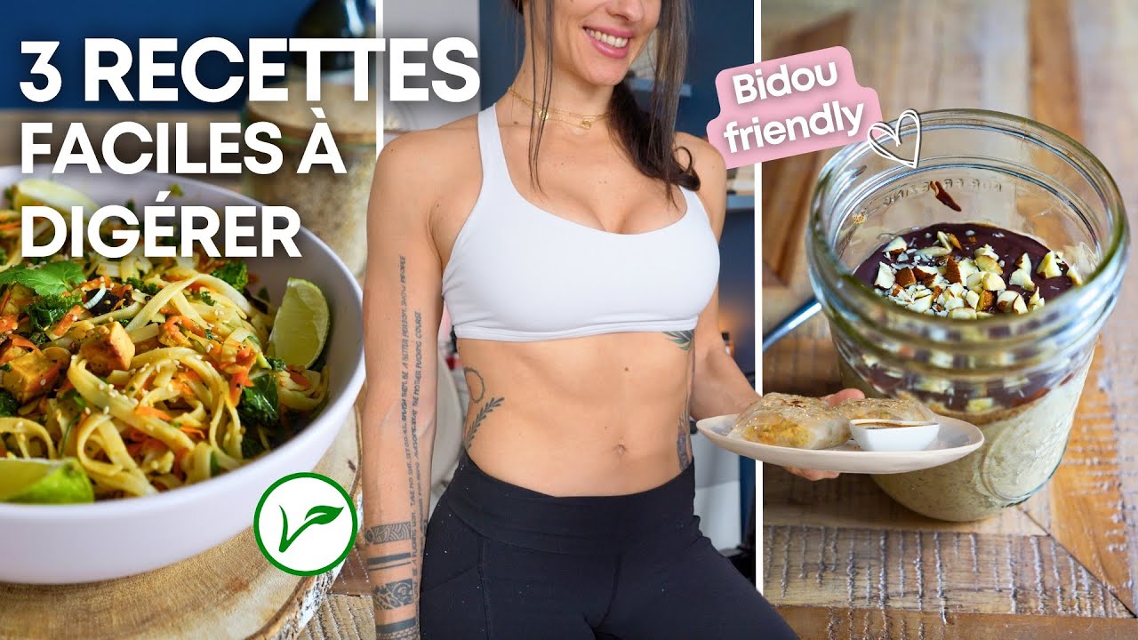 3 recettes faciles à digérer pour prendre soin de ton ventre + 1 cadeau 🎁