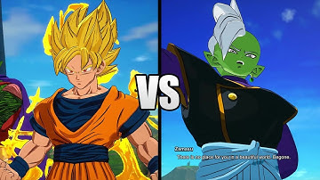 Team Chaos Goku SSJ VS Team Zamasu (CPU VS CPU) - Dragon Ball Sparking! Zero Mods