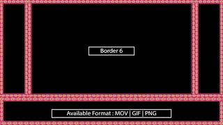 #28 Bright Border Pack | MOV | PNG | GIF | By Musicom