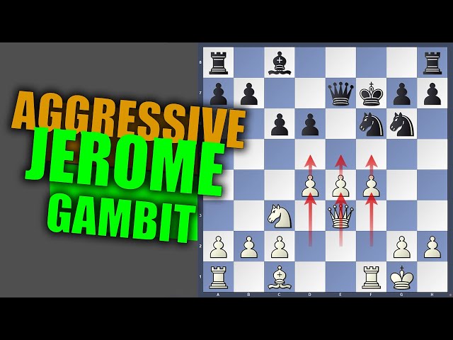 The Jerome Gambit: Opening Traps by GM Ferzbery