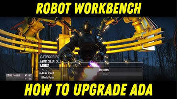 HOW To Build Ada And Codsworth Into War Machines - Robot Workbench | Fallout 4