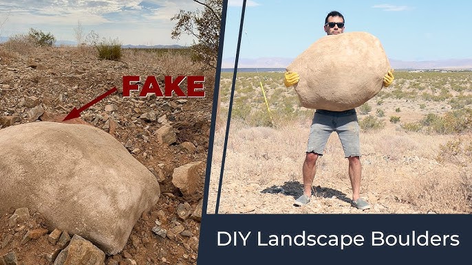 How to Carve Texture in Fake Rocks 