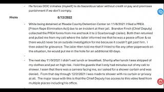 Selected Complaints - Recent Lawsuits Against Meade County Detention Center and Jailer Scarborough.