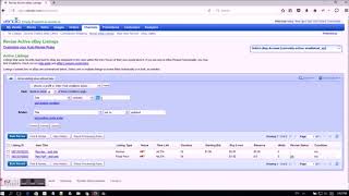 Find And Revise eBay listings with Vendio V2