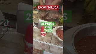 Tacos Toluca #cdmx #foodie #recomendación #foodielifestyle #tacos #centrohistórico #elsibaro