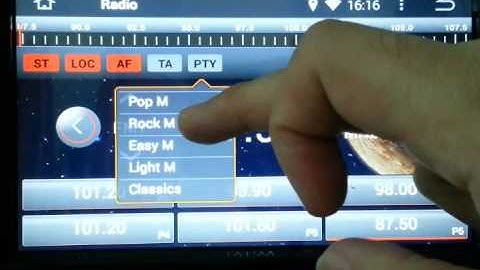 W2-D70XX Series Android 4.4 Radio Function-Powered by WITSON