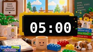 5 Minute Countdown Timer | Study Timer For Class Focus