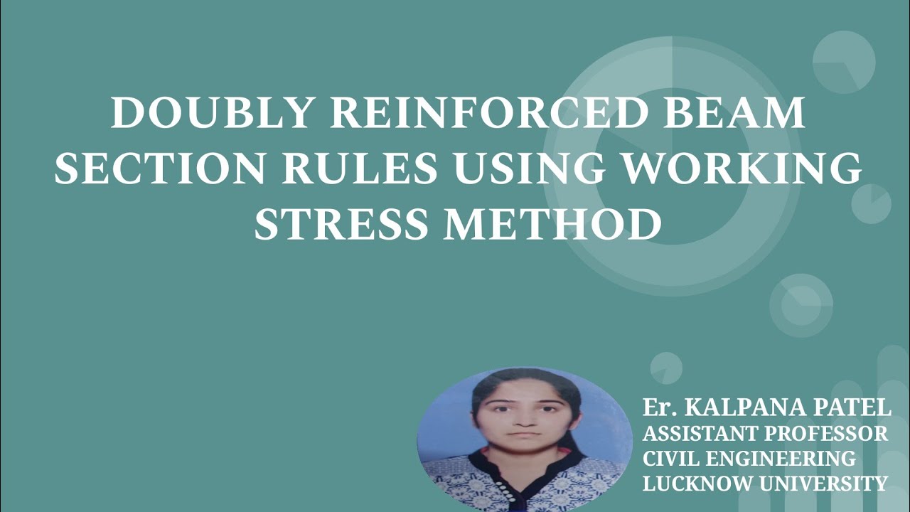 DOUBLY REINFORCED BEAM SECTION RULES USING WORKING STRESS METHOD