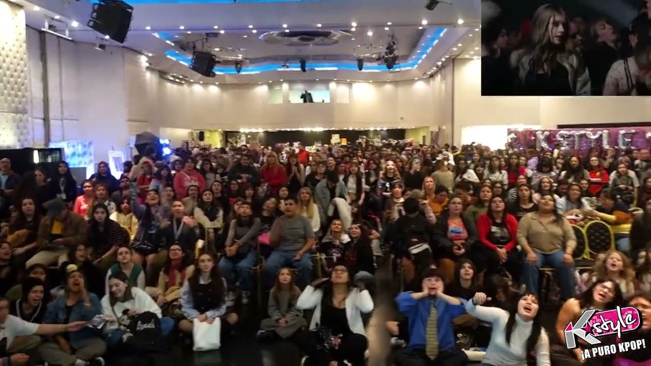 K4OS 'MENTE EN BLANCO' - REACCION MASIVA en Evento de Kpop (Massive MV Reaction)